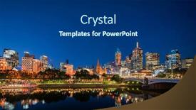 Presentation with australia melbourne - Slides consisting of yarra-river-melbourne-victoria-australia background and a dark gray colored foreground