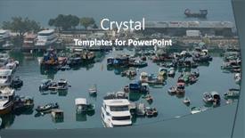  Presentation with typhoon - PPT layouts featuring yau-tong-hong-kong-30 background and a gray colored foreground