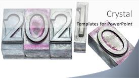  Presentation with new year 2020 - PPT theme enhanced with year-2001-is-replacing-2020 background and a white colored foreground