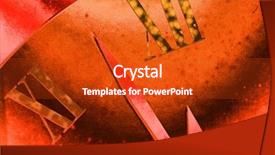  Presentation with clock face - Presentation theme having year 2005 - time background dark grunge clock background and a crimson colored foreground