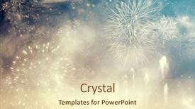  Presentation with fireworks on chinese new year - Slide deck enhanced with year and copy space - magic background and a  colored foreground