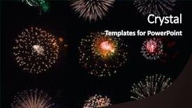  Presentation with anniversary - Theme enhanced with year anniversary - collection 1 of 9 isolated background and a black colored foreground