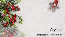  Presentation with noel - Colorful slide deck enhanced with year symbol children playing theme backdrop and a white colored foreground