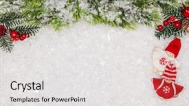  Presentation with noel - Audience pleasing slide deck consisting of year symbol children playing theme backdrop and a white colored foreground