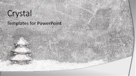  Presentation with christmas story - PPT theme enhanced with year symbol christmas story theme background and a light gray colored foreground