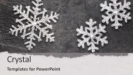  Presentation with christmas story - Colorful presentation theme enhanced with year symbol christmas story theme backdrop and a  colored foreground