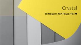  Presentation with yellow paper - PPT layouts with yellow-and-gray-paper-backgrounds background and a yellow colored foreground