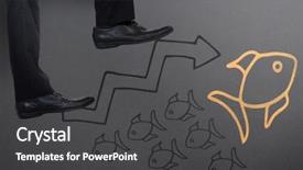  Presentation with steps - Beautiful slide set featuring yellow animation - composite image of low section backdrop and a dark gray colored foreground