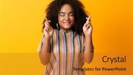  Presentation with hopeful - PPT layouts with yellow background make hope background and a gold colored foreground