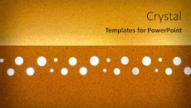  Presentation with light - Beautiful slides featuring yellow-background-with-circles backdrop and a gold colored foreground