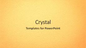  Presentation with organic - Cool new theme with yellow background with round organic backdrop and a light gray colored foreground