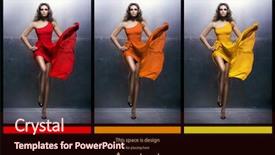  Presentation with black yellow color - Colorful presentation enhanced with yellow black shade - young beautiful and graceful woman backdrop and a wine colored foreground