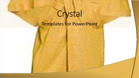  Presentation with hippie - Beautiful slide deck featuring yellow blouse hippie jacket backdrop and a yellow colored foreground