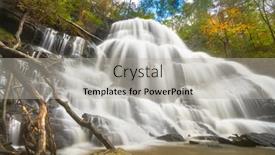  Presentation with falls - Amazing slides having yellow-branch-falls-walhalla-south backdrop and a light gray colored foreground