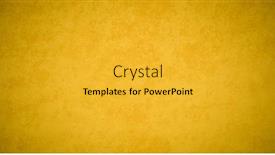  Presentation with cracked concrete vintage wall - Beautiful PPT theme featuring yellow-concrete-background-plaster-wall backdrop and a gold colored foreground