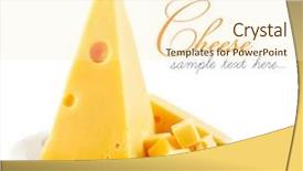  Presentation with white cheese - Amazing presentation theme having yellow cut cheese on plate backdrop and a cream colored foreground