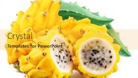  Presentation with dragon fruit - Slide deck enhanced with yellow-dragon-fruit-and-dragon background and a yellow colored foreground