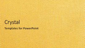  Presentation with fabric - Colorful slide deck enhanced with qualitative yellow fabric texture abstract backdrop and a yellow colored foreground