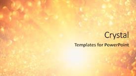  Presentation with shining light - Presentation consisting of yellow gradiant - shiny light background background and a  colored foreground