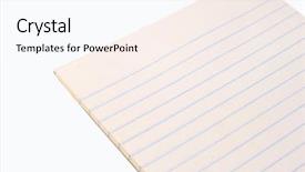  Presentation with notebook - Amazing slide deck having yellow legal pad - notebook backdrop and a  colored foreground