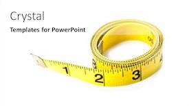  Presentation with tape - Beautiful slide deck featuring yellow-measuring-tape-isolated backdrop and a white colored foreground
