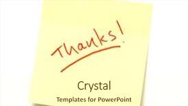  Presentation with note - Theme having yellow note background and a cream colored foreground