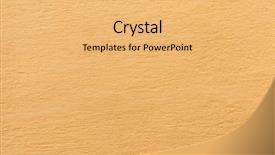  Presentation with wall - Amazing slide deck having yellow ochre painted stucco wall backdrop and a  colored foreground