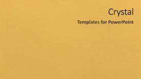 Presentation with yellow - Cool new slide deck with yellow ochre painted stucco wall backdrop and a yellow colored foreground