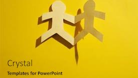  Presentation with yellow paper - Theme enhanced with yellow-paper-link-people background and a light gray colored foreground
