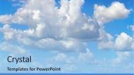  Presentation with rapeseed - Slides featuring yellow rapeseed field against a blue sky in the spring background and a light blue colored foreground