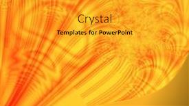  Presentation with yellow - Cool new theme with yellow-red-background-illustration backdrop and a gold colored foreground