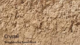  Presentation with red and yellow - PPT layouts having yellow red clay earthen wall background and a coral colored foreground