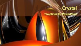  Presentation with wires - PPT layouts having yellow red wires with chromeffect background and a tawny brown colored foreground