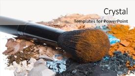  Presentation with rose yellow - PPT theme having yellow rose background and a sky blue colored foreground