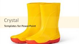  Presentation with rubber - Colorful PPT theme enhanced with yellow-rubber-boots-isolated backdrop and a light gray colored foreground