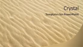  Presentation with sand - Beautiful presentation featuring yellow sand texture backdrop and a lemonade colored foreground