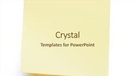  Presentation with yellow and teal design music note - Amazing PPT layouts having yellow stick note isolated backdrop and a cream colored foreground