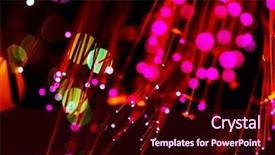  Presentation with optic - Slides with yellow streaks - fiber optic abstract background background and a wine colored foreground