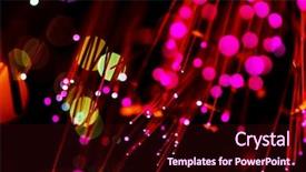  Presentation with fiber optic - Presentation theme enhanced with yellow streaks - fiber optic abstract background background and a wine colored foreground