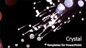  Presentation with fiber optic - Slides enhanced with yellow streaks - fiber optic abstract background background and a black colored foreground