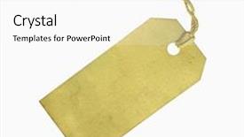  Presentation with yellow - Slide deck consisting of yellow tag background and a  colored foreground