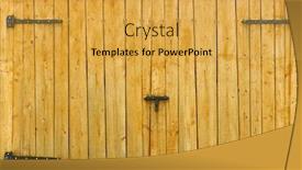  Presentation with ranch - Cool new theme with yellow-wooden-gate backdrop and a yellow colored foreground