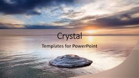  Presentation with natural park yellowstone - Cool new PPT layouts with yellowstone lake in yellowstone national backdrop and a lemonade colored foreground