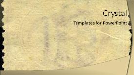  Presentation with postage - Amazing PPT layouts having yelow - reverse side of a postage backdrop and a blonde colored foreground