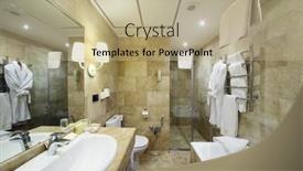  Presentation with business hotel - Audience pleasing presentation design consisting of yerevan-armenia-jan-4-2017 backdrop and a coral colored foreground