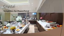  Presentation with business hotel - PPT theme consisting of yerevan-armenia-jan-6-2017 background and a light gray colored foreground