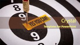  Presentation with yes - Slide set enhanced with yes you can background and a tawny brown colored foreground