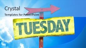  Presentation with jesus christ dark sky - Presentation theme enhanced with yesterday - tuesday sign with sky background background and a light blue colored foreground