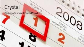  Presentation with wall - Audience pleasing presentation consisting of yesterday today tomorrow - sheet of wall calendar backdrop and a lemonade colored foreground