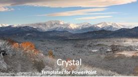  Presentation with sugarcane fields mountains landscape nature - Theme consisting of yeti - landscape with a kind background and a  colored foreground